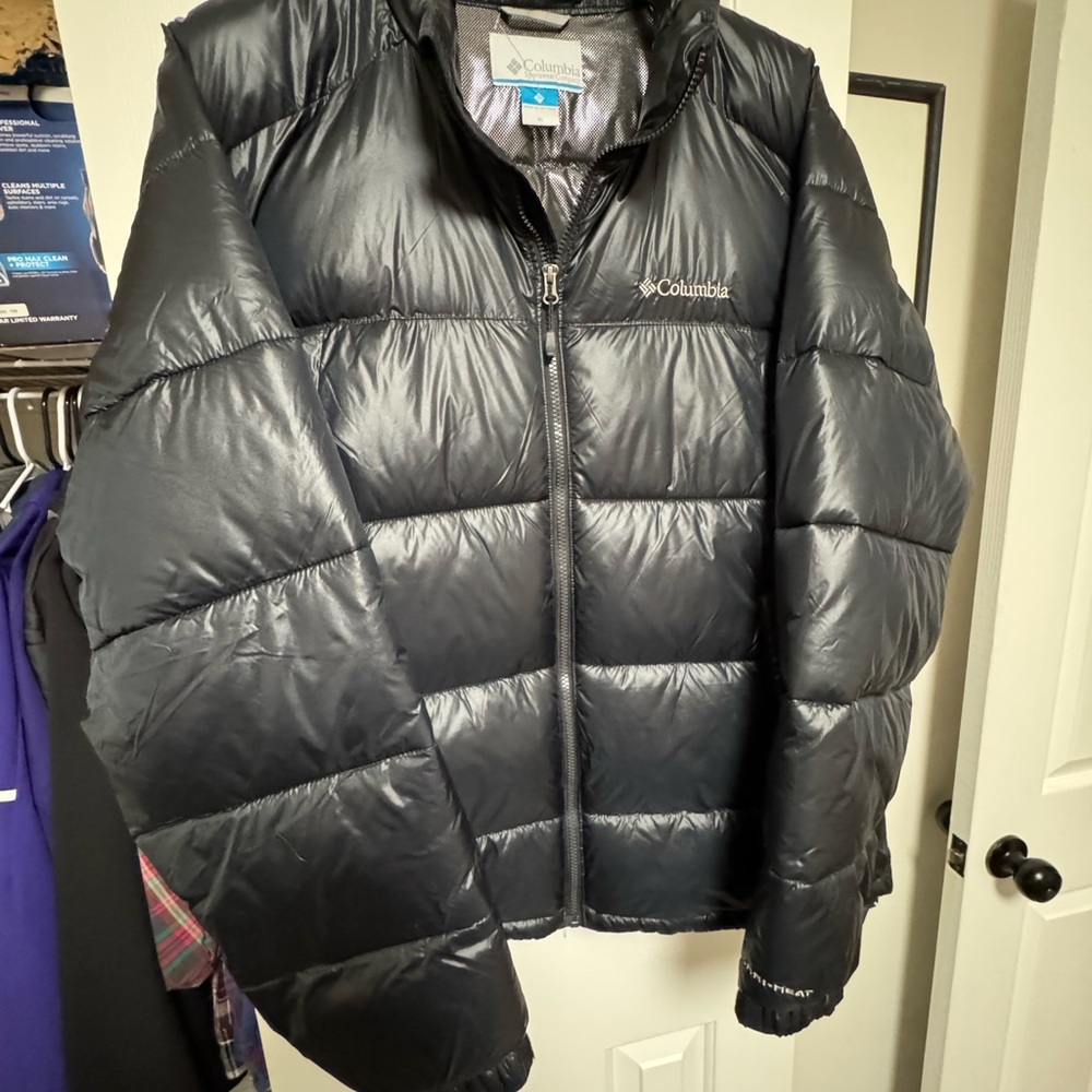 Columbia Black Puffer Jacket